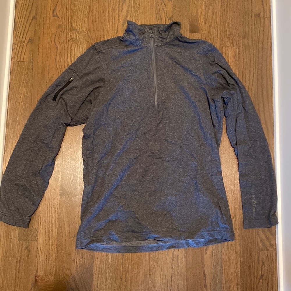 Mens Medium Reebok Crossfit Half Zip Athletic shirt